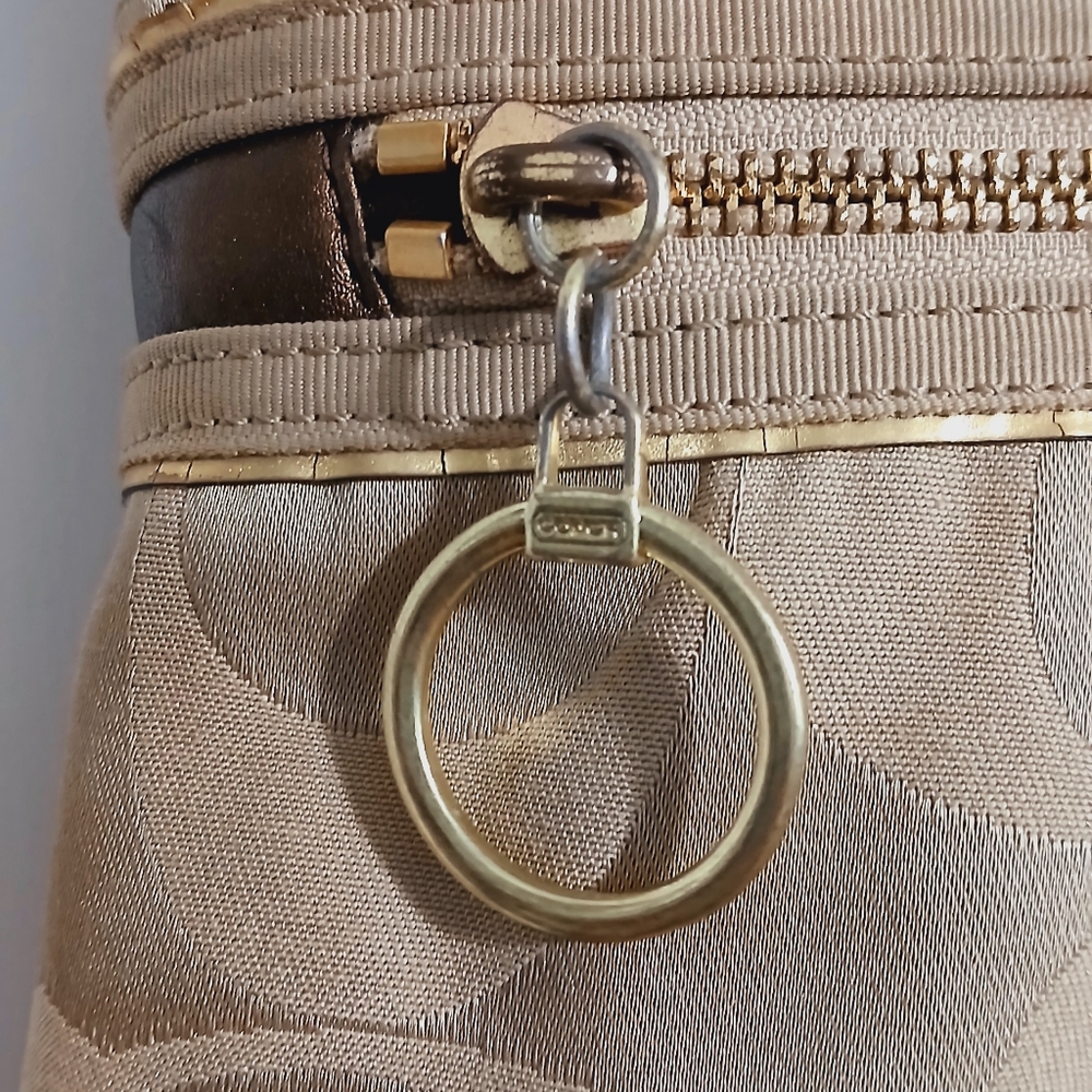 Coach gold poppy signature large bag - Picture 5 of 12